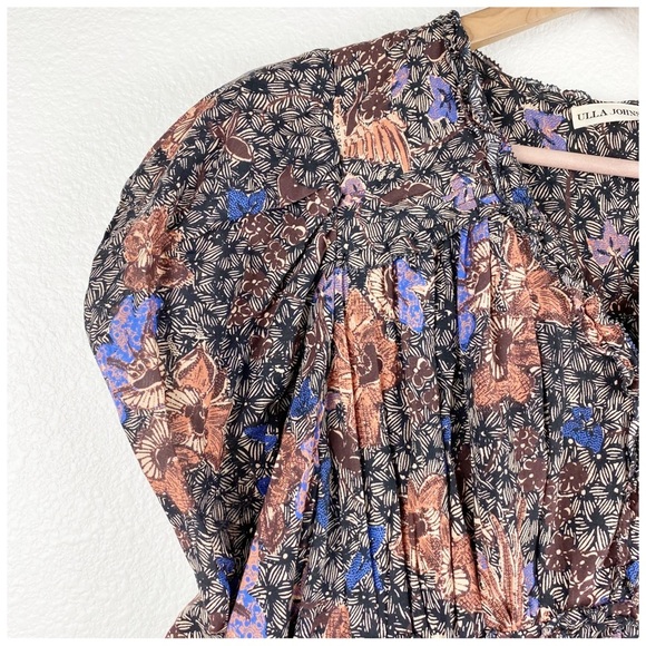 Ulla Johnson Julie Floral Dress Size 4 - Picture 10 of 15